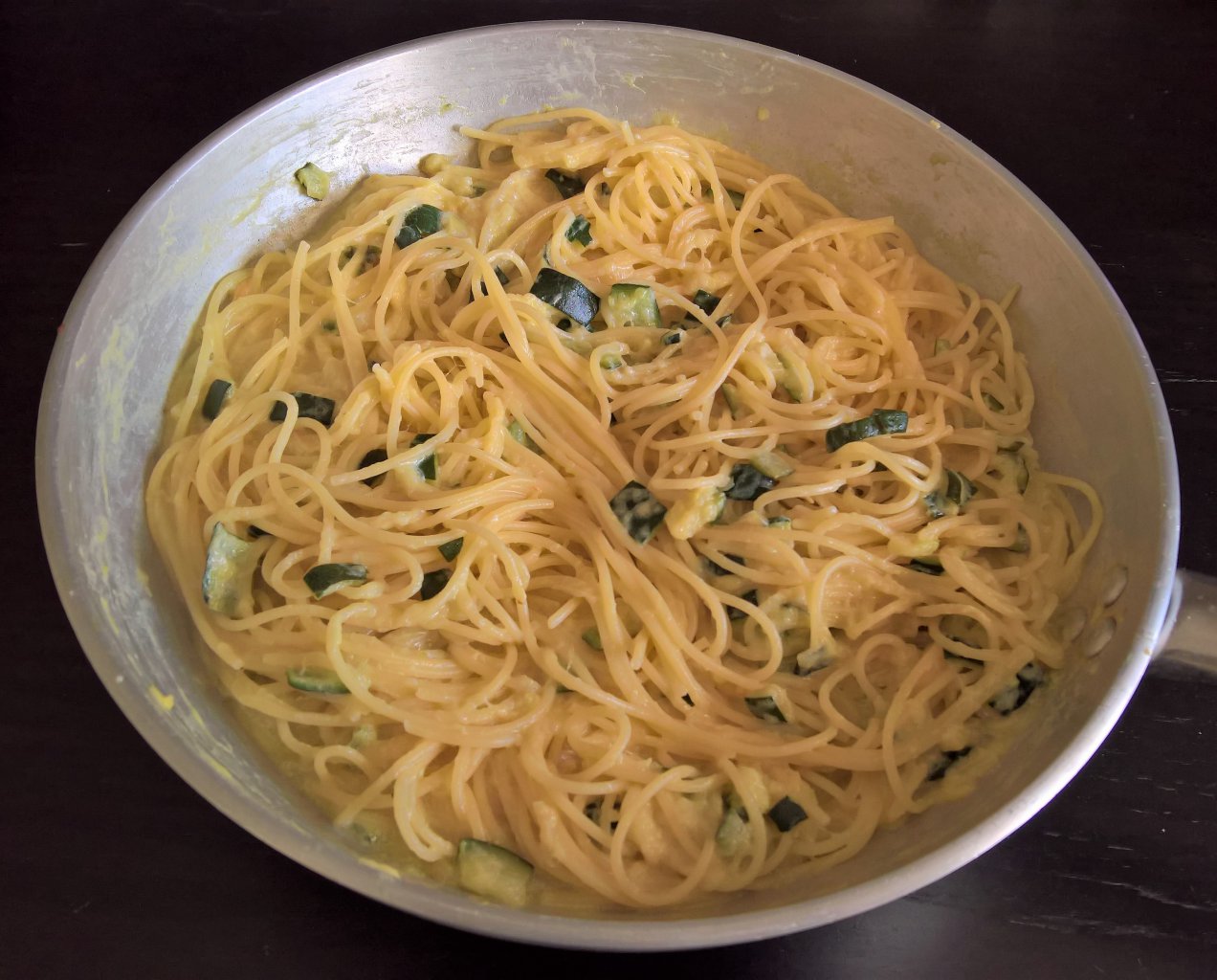 spaghetti con zucchine